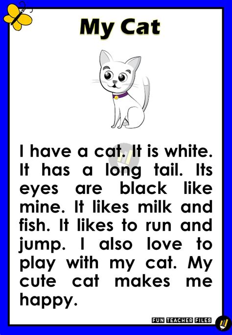short english texts for reading.